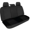 SPERLING Weekender Jacquard Ready Made Seat Covers - Rear, Black, Suits Pajero -Quad Lock Case Shop SCA SPO7602200 hi res