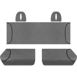 SPERLING Tradies Canvas Ready Made Seat Covers - Rear, Grey, Suits Hilux