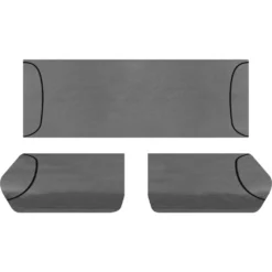 SPERLING Tradies Canvas Ready Made Seat Covers - Rear, Grey, Suits Ranger