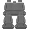 Tradies Seat Covers Tradies Canvas Tailor Made Seat Cover Pack - Charcoal, Suits Colorado RG Dual Cab LS/LTZ/Z71 -Quad Lock Case Shop SCA SPO7603552 hi res