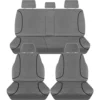 Tradies Seat Covers Tradies Canvas Tailor Made Seat Cover Pack - Charcoal, Suits Hi-Lux SR5 Dual Cab 2015+