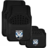 NRL Floor Mats - Bulldogs, Combo Rubber/Carpet, Black, Set Of 4 -Quad Lock Case Shop SCA SPO7635130 hi res