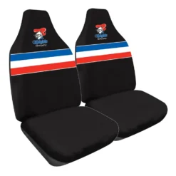 NRL Seat Covers - Knights, Built-In Headrests, Size 60 Front Pair