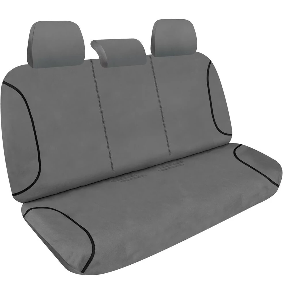 SPERLING Tradies Canvas Ready Made Seat Covers - Middle, Grey, Suits Landcruiser Wagon 3 SPERLING Tradies Canvas Ready Made Seat Covers - Middle, Grey, Suits Landcruiser Wagon