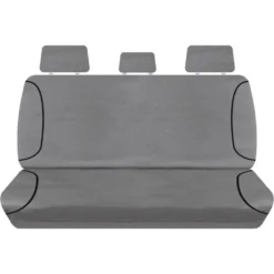 SPERLING Tradies Canvas Ready Made Seat Covers - Middle, Grey, Suits Landcruiser Wagon