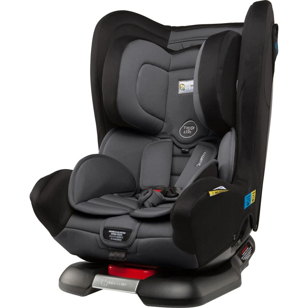 InfaSecure Quattro Astra - Convertible Car Seat, Grey, CS8113AST.GREY 3 InfaSecure Quattro Astra - Convertible Car Seat, Grey, CS8113AST.GREY