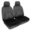 SPERLING Empire Leather Look Ready Made Seat Covers - Front, Black, Suits Camry -Quad Lock Case Shop SCA SPO9422126 hi res