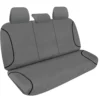SPERLING Tradies Canvas Ready Made Seat Covers - Rear, Grey, Suits Landcruiser