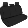 SPERLING Tradies Canvas Ready Made Seat Covers - Rear, Black, Suits D-Max & BT50
